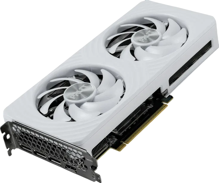 Видеокарта Palit (NE75060U19P1-GB2063M) GeForce RTX 5060 8GB WHITE OC
