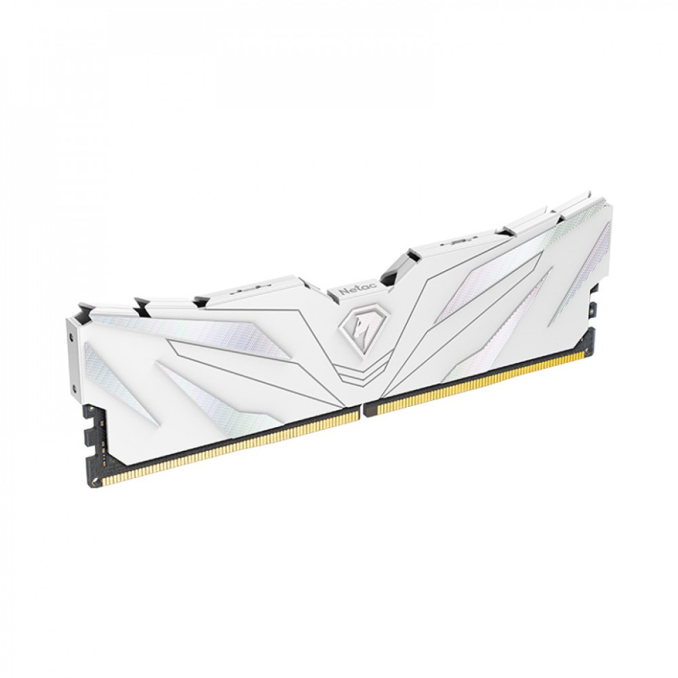 Оперативная память 16 Gb 4800 MHz NETAC SHADOW II White (NTSWD5P48SP-16W)