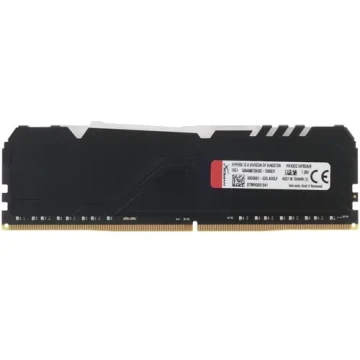 Оперативная память 8 Gb 3200 MHz Kingston HYPERX FURY RGB Black (HX432C16FB3A/8)