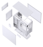 Компьютерный корпус JONSBO D41 MESH TG White