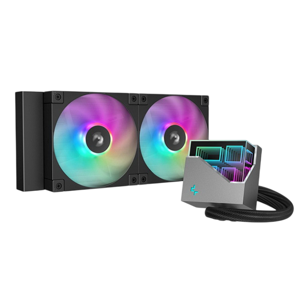 Система жидкостного охлаждения для процессора Deepcool LT240 ARGB (R-LT240-BKAMNC-G-1)