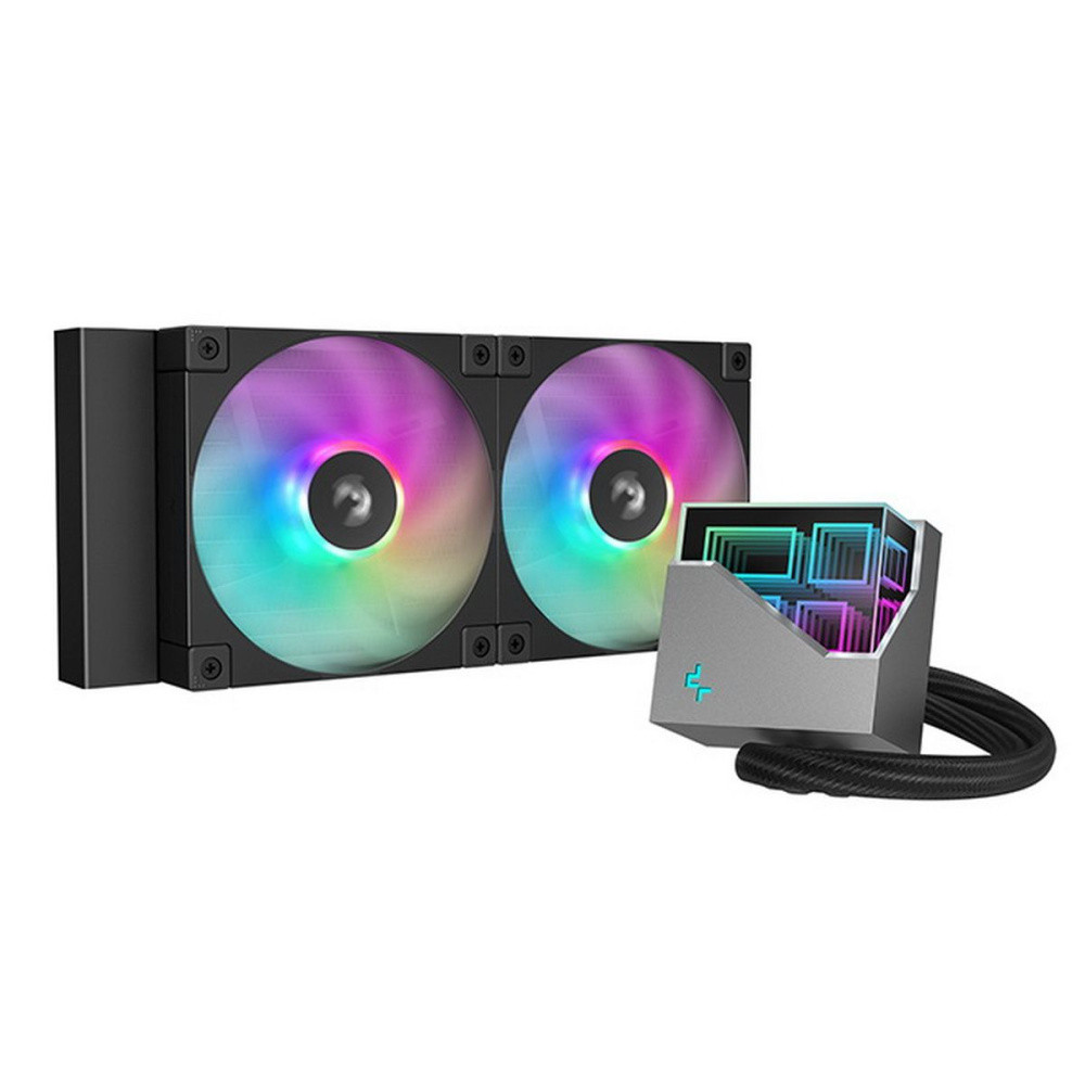 Система жидкостного охлаждения для процессора Deepcool LT240 ARGB (R-LT240-BKAMNC-G-1)