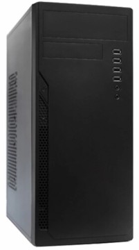 Компьютерный корпус Foxline FL-301 Black (FL-301-FZ500R)