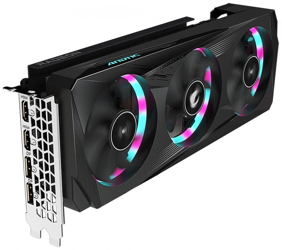 Видеокарта GIGABYTE (GV-R67XTAORUS E-12GD) Radeon RX 6700 XT 12GB AORUS ELITE