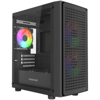 Компьютерный корпус Powercase Mistral Micro EM20 TG FRGB Black (CMMEM20B-L3)