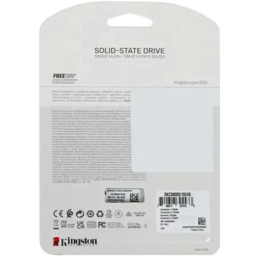 Твердотельный накопитель Kingston 1024 Gb SKC3000 (SKC3000S/1024G)
