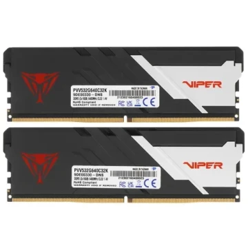 Оперативная память 32 Gb 6400 MHz PATRIOT VIPER VENOM (PVV532G640C32K)