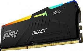 Оперативная память 8 Gb 4800 MHz Kingston FURY Beast RGB (KF548C38BBA-8)