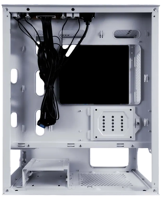 Компьютерный корпус 1STPLAYER TRILOBITE T3 TG LED White (T3-WH-4F1-W)