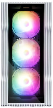 Компьютерный корпус 1STPLAYER TRILOBITE T3 TG LED White (T3-WH-4F1-W)