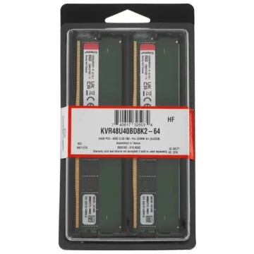 Оперативная память 64 Gb 4800 MHz Kingston (KVR48U40BD8K2-64)