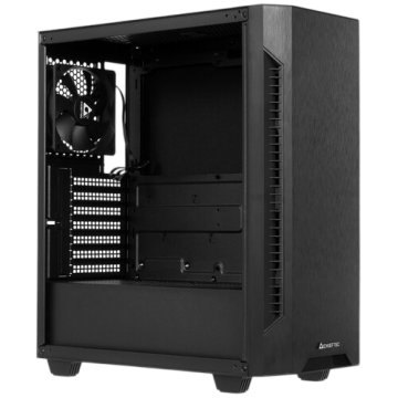 Компьютерный корпус Chieftec ELOX Black (AS-01B-OP)