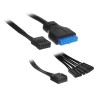 Компьютерный корпус Chieftec ELOX Black (AS-01B-OP)