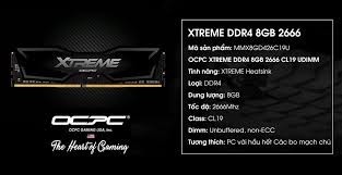 Оперативная память 8 Gb 2666 MHz OCPC XT II XTREME Black (MMX8GD426C19U)