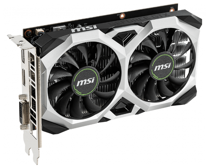Видеокарта MSI (GTX 1650 VENTUS XS 4G OC) GeForce GTX 1650 4GB VENTUS XS OC