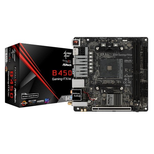 Материнская плата ASRock B450 GAMING-ITX/AC FATAL1TY