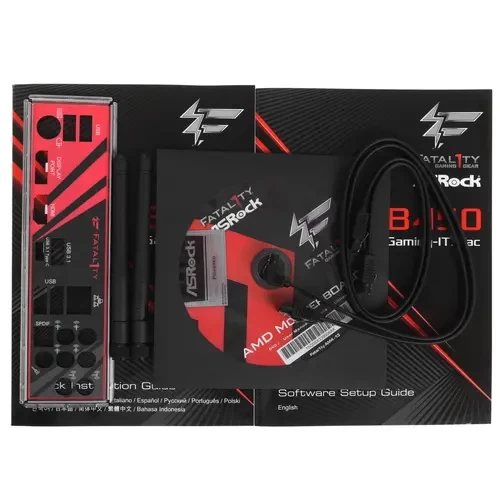 Материнская плата ASRock B450 GAMING-ITX/AC FATAL1TY