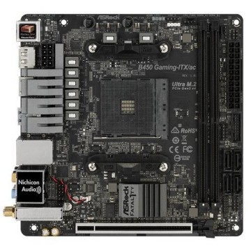 Материнская плата ASRock B450 GAMING-ITX/AC FATAL1TY
