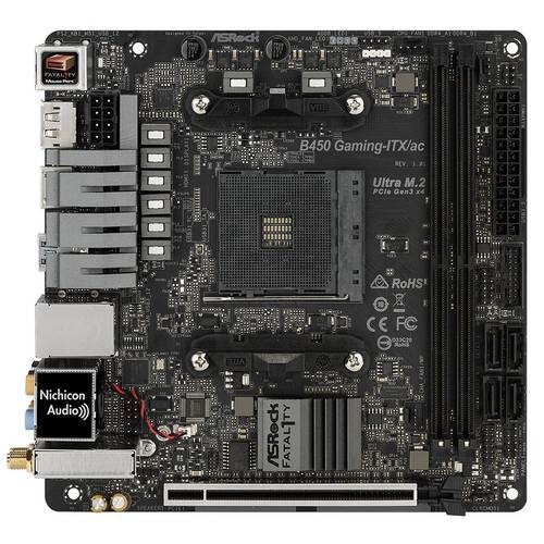 Материнская плата ASRock B450 GAMING-ITX/AC FATAL1TY