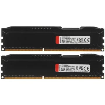 Оперативная память 16 Gb 1866 MHz Kingston FURY Beast Black (KF318C10BBK2/16)
