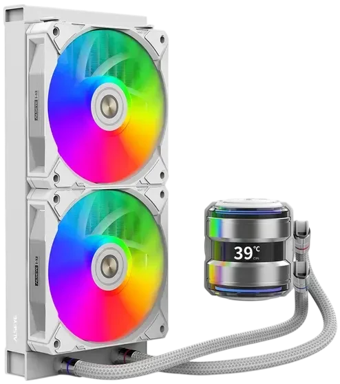 Система жидкостного охлаждения для процессора ALSEYE RGB White i240-W