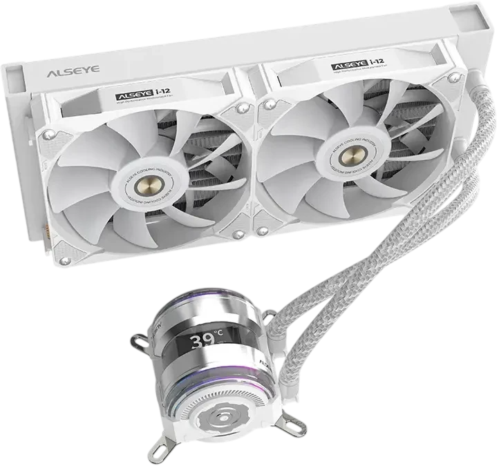 Система жидкостного охлаждения для процессора ALSEYE RGB White i240-W