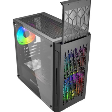 Компьютерный корпус Powercase MISTRAL Micro D3B TG ARGB PWM Black (CMMDB-A3)