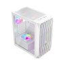 Компьютерный корпус 1STPLAYER ARIYA AY7 LED White (AY7-WH-4F1-W)