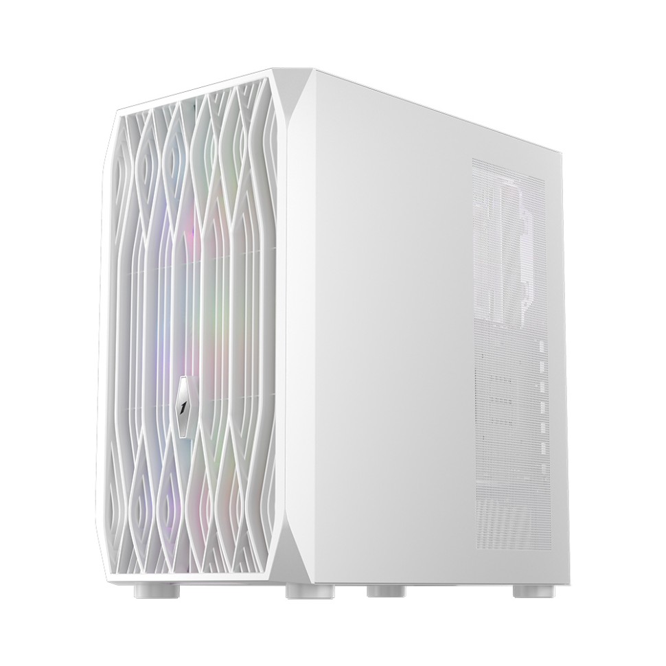 Компьютерный корпус 1STPLAYER ARIYA AY7 LED White (AY7-WH-4F1-W)