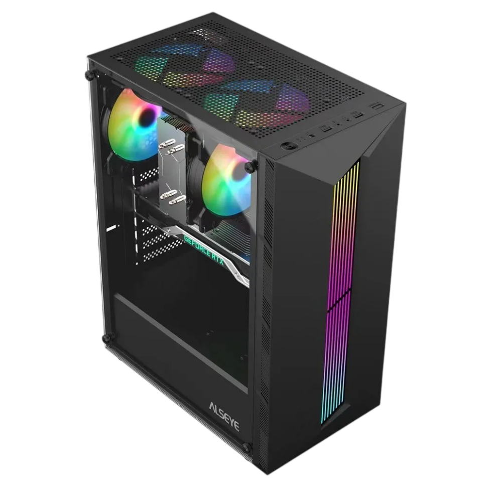 Компьютерный корпус ALSEYE H1 TG Black