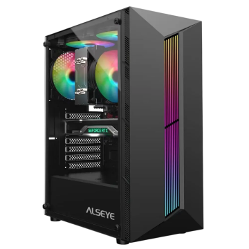 Компьютерный корпус ALSEYE H1 TG Black
