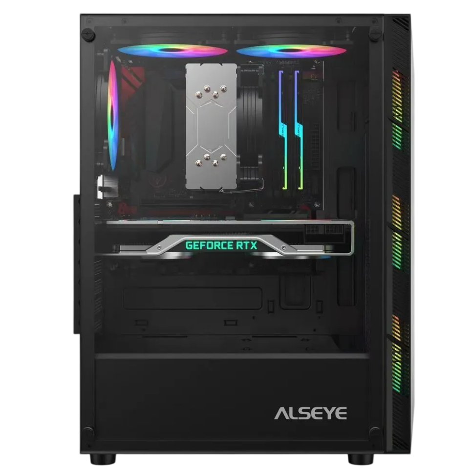 Компьютерный корпус ALSEYE H1 TG Black