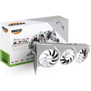 Видеокарта INNO3D (N408S3-166XX-18703259) GeForce RTX 4080 SUPER 16GB X3 OC WHITE