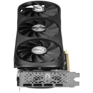 Видеокарта ZOTAC (ZT-D40720J-10P) GeForce RTX 4070 SUPER 12GB TRINITY ОС BLACK ED