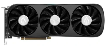Видеокарта ZOTAC (ZT-D40720J-10P) GeForce RTX 4070 SUPER 12GB TRINITY ОС BLACK ED