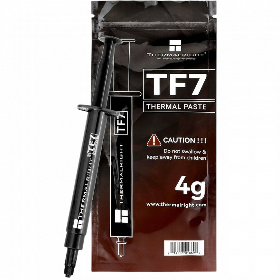 Теплопроводящая паста (термопаста) Thermalright TF7 4g (814256018692)