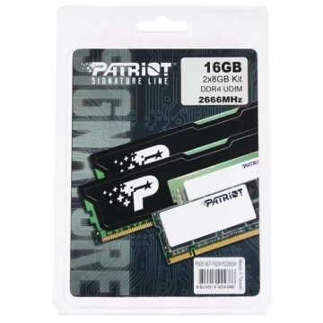 Оперативная память 16 Gb 2666 MHz PATRIOT SL (PSD416G2666K)