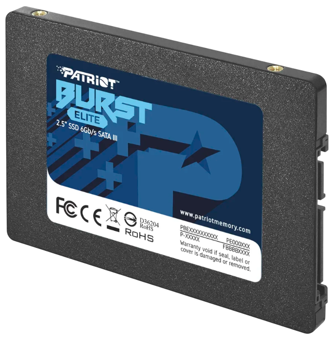 Твердотельный накопитель Patriot 120 Gb MEMORY BURST ELITE (PBE120GS25SSDR)