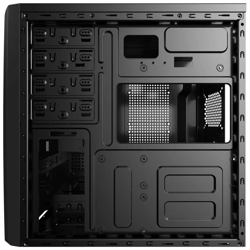 Компьютерный корпус Aerocool Black CS-1101 c БП 500W