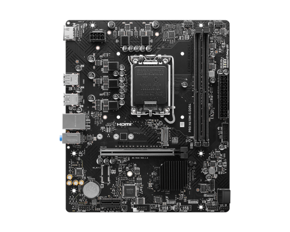 Материнская плата MSI PRO H610M-S DDR-4