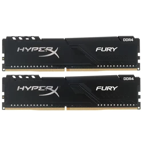 Оперативная память 8 Gb 3200 MHz Kingston HYPERX FURY Black (HX432C16FB3K2/8)
