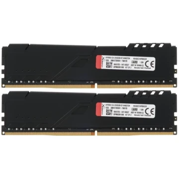 Оперативная память 8 Gb 3200 MHz Kingston HYPERX FURY Black (HX432C16FB3K2/8)
