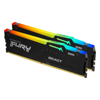 Оперативная память 64 Gb 6000 MHz Kingston FURY Beast RGB Black (KF560C36BBE2AK2-64)