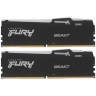 Оперативная память 64 Gb 6000 MHz Kingston FURY Beast RGB Black (KF560C36BBE2AK2-64)