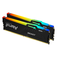 Оперативная память 64 Gb 6000 MHz Kingston FURY Beast RGB Black (KF560C36BBE2AK2-64)
