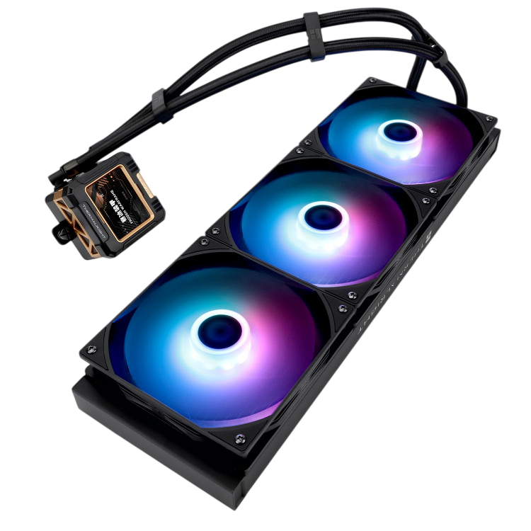 Система жидкостного охлаждения для процессора Thermalright Frozen Warframe 420 ARGB Black (TRFW420AB)
