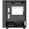 Компьютерный корпус Powercase Mistral Micro EM21 TG FRGB Black (CMMEM21B-L4)