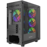 Компьютерный корпус Powercase Mistral Micro EM21 TG FRGB Black (CMMEM21B-L4)