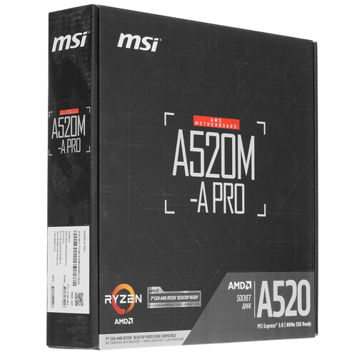 Материнская плата MSI A520M-A PRO