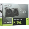 Видеокарта ASUS (DUAL-RTX5050-O8G) GeForce RTX 5050 8GB DUAL OC (90YV0N72-M0NA00)